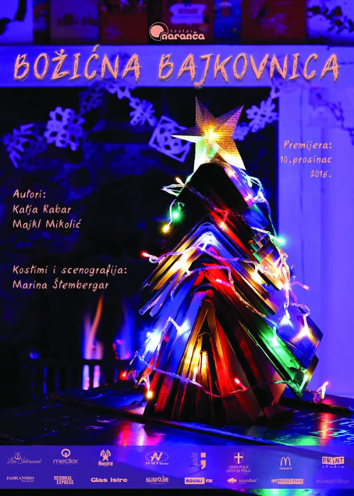 Božićna bajkovnica plakat