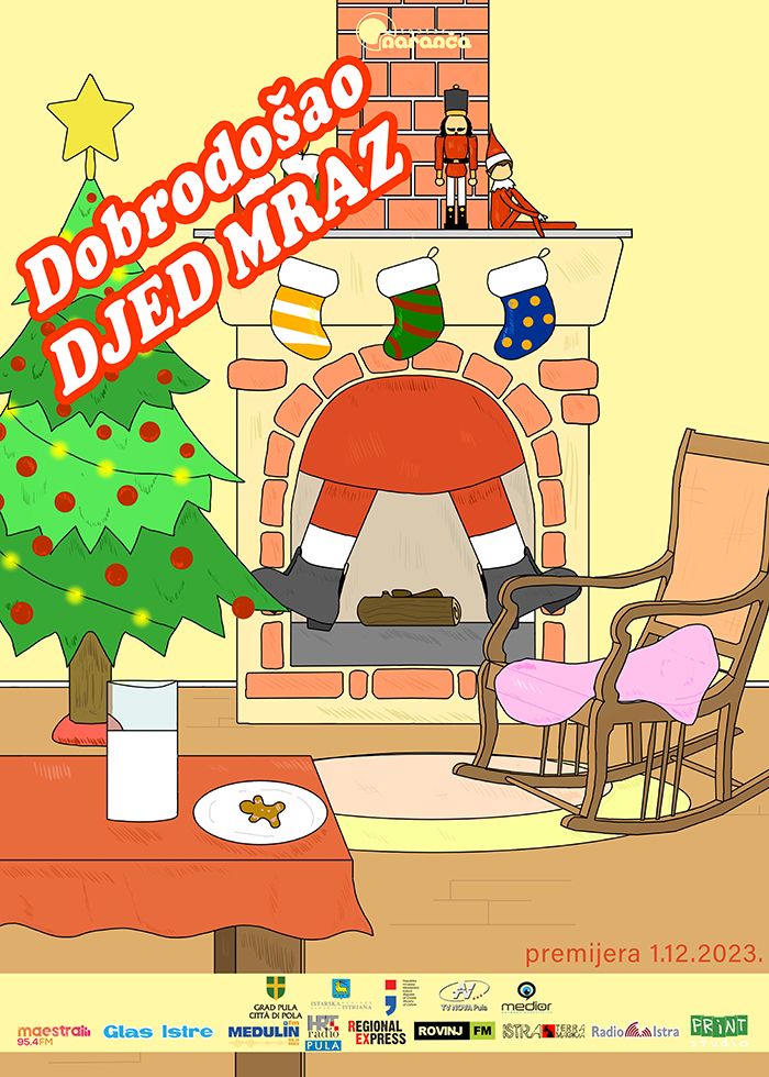 Premijera predstave ‘Dobrodošao Djed Mraz’ u pulskom Teatru Naranča