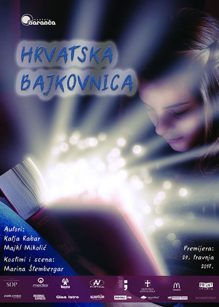 Hrvatska bajkovnica plakat