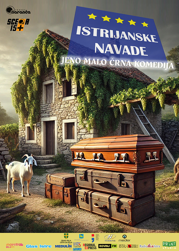 Plakat za predstavu Istrijanske navade