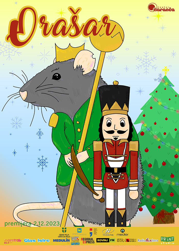 Plakat za predstavu Orašar