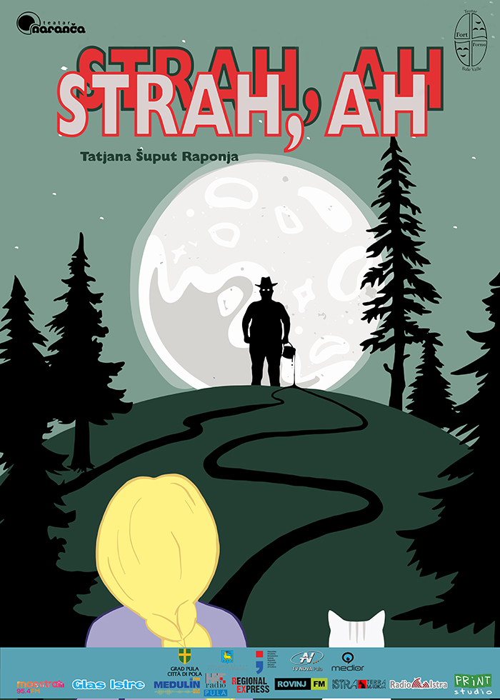 Plakat za predstavu Strah, ah