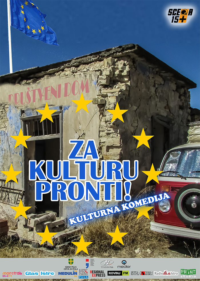 Plakat za predstavu Za kulturu pronti