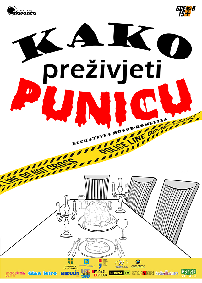 Plakat za predstavu Kako preživjeti punicu